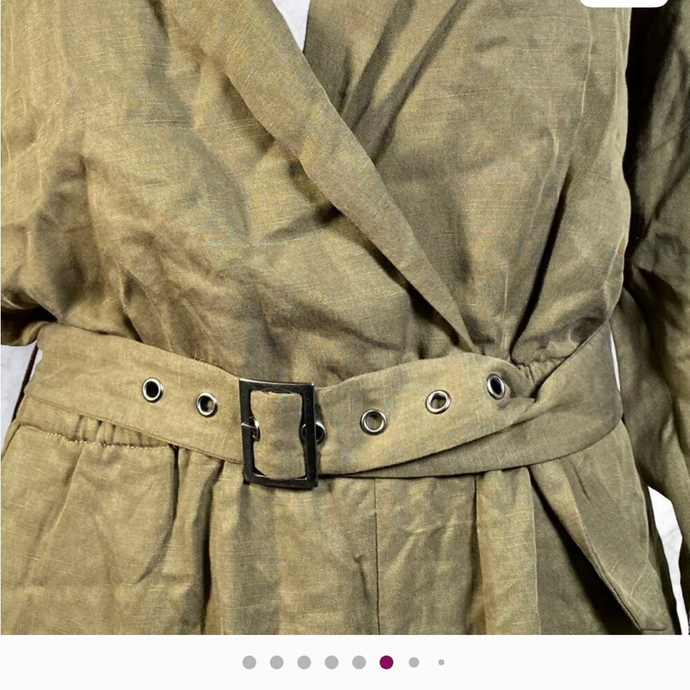 L'Academie Reed Jumpsuit in Green - Picture 6 of 10
